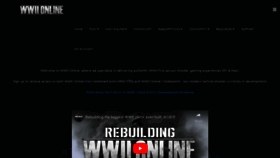 What Wwiionline.com website looked like in 2023 (1 year ago)