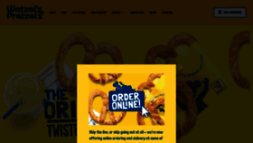 What Wetzels.com website looked like in 2023 (1 year ago)