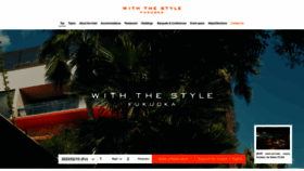 What Withthestyle.com website looked like in 2023 (1 year ago)