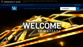 What Wayzata.org website looked like in 2023 (2 years ago)