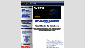 What Wrth.com website looked like in 2023 (1 year ago)