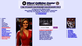 What Wheelcollision.com website looked like in 2023 (1 year ago)