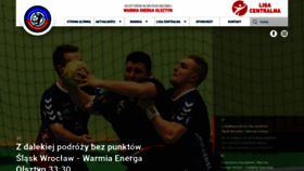 What Warmiaenerga.pl website looked like in 2023 (1 year ago)