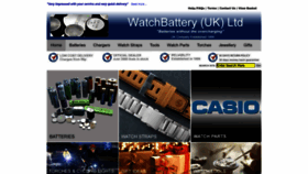 What Watchbattery.co.uk website looked like in 2023 (1 year ago)