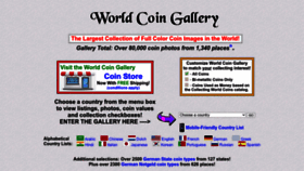 What Worldcoingallery.com website looked like in 2023 (1 year ago)