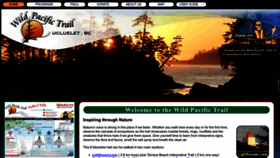 What Wildpacifictrail.com website looked like in 2023 (1 year ago)