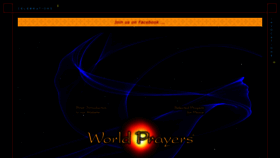 What Worldprayers.org website looked like in 2023 (1 year ago)