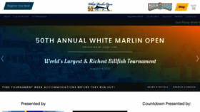 What Whitemarlinopen.com website looked like in 2023 (1 year ago)