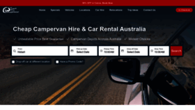 What Wickedcampers.com.au website looked like in 2023 (1 year ago)