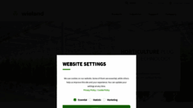 What Wieland-electric.com website looked like in 2023 (1 year ago)