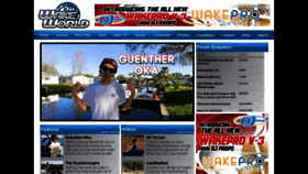 What Wakeworld.com website looked like in 2023 (1 year ago)