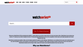 What Watchseries.wiki website looked like in 2023 (1 year ago)