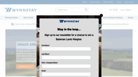 What Wynnstay.co.uk website looked like in 2023 (1 year ago)