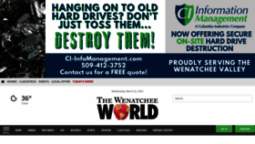 What Wenworld.com website looked like in 2023 (1 year ago)