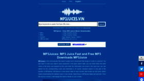 What Wwv.mp3juices.vin website looked like in 2023 (1 year ago)