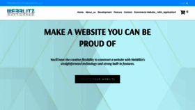 What Webblitz.co.in website looked like in 2023 (1 year ago)