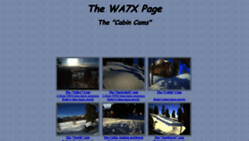 What Wa7x.com website looked like in 2023 (1 year ago)