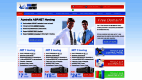 What Webhostforasp.net.au website looked like in 2023 (1 year ago)