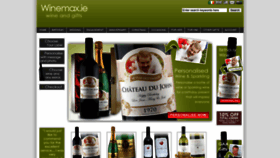 What Winemax.ie website looked like in 2023 (1 year ago)
