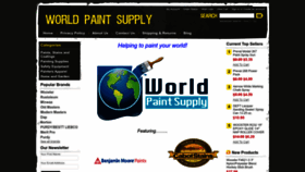 What Worldpaintsupply.com website looked like in 2023 (1 year ago)