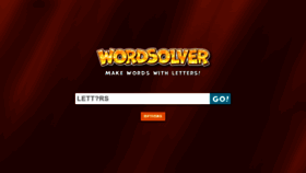 What Wordsolver.net website looked like in 2023 (This year)