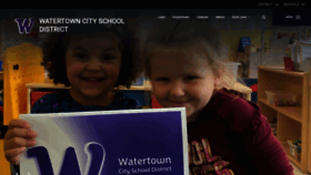 What Watertowncsd.org website looked like in 2023 (1 year ago)