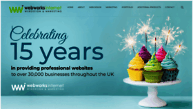 What Webworksinternet.com website looked like in 2023 (This year)
