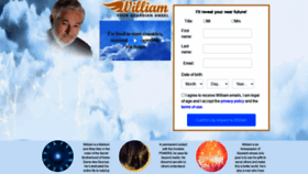 What William-angel.com website looked like in 2023 (1 year ago)