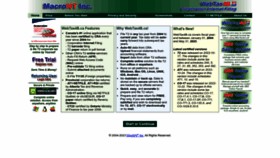What Webtax4b.ca website looked like in 2023 (This year)