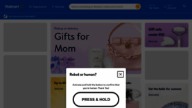 What Wallmart.com website looked like in 2023 (This year)