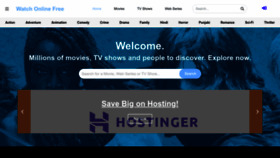 What Watchonlinefree.in website looked like in 2023 (This year)