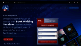 What Writersofusa.com website looked like in 2023 (This year)