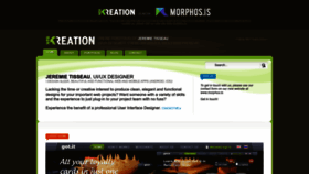 What Web-kreation.com website looked like in 2023 (This year)