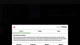 What Wienerberger.com website looked like in 2023 (This year)
