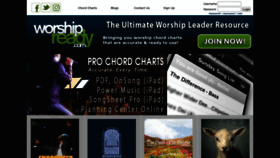 What Worshipready.com website looked like in 2023 (This year)