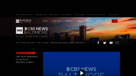 What Wjz.com website looked like in 2023 (This year)