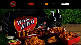 What Wildwingcafe.com website looked like in 2023 (This year)