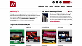 What Webdesign.nl website looked like in 2023 (This year)