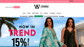 What Wholesaleshopping.co.uk website looked like in 2023 (3 years ago)