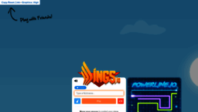What Wings.io website looked like in 2023 (This year)