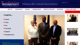 What Williamsvillek12.org website looked like in 2023 (This year)