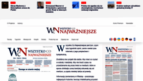 What Wszystkoconajwazniejsze.pl website looked like in 2023 (This year)