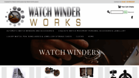 What Watchwinderworks.com.au website looked like in 2023 (This year)