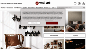 What Wall-art.de website looked like in 2023 (This year)