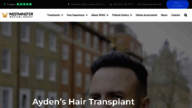 What Wmglondon.com website looked like in 2023 (2 years ago)