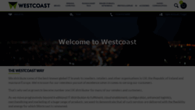 What Westcoast.co.uk website looked like in 2023 (This year)