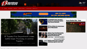 What Wibw.com website looked like in 2023 (This year)