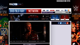 What Wrestlingdvdnetwork.com website looked like in 2023 (This year)