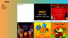 What Wish4u.co website looked like in 2023 (This year)