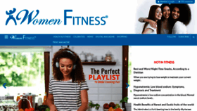 What Womenfitness.net website looked like in 2023 (This year)